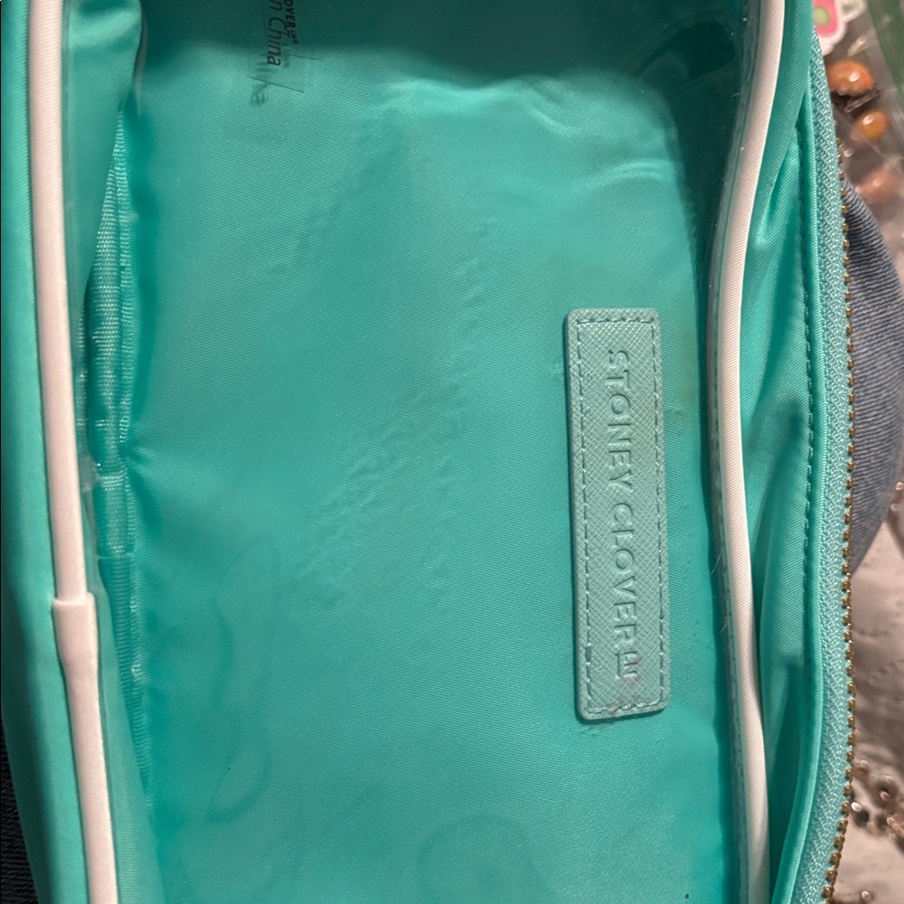 SCL clear front pouch